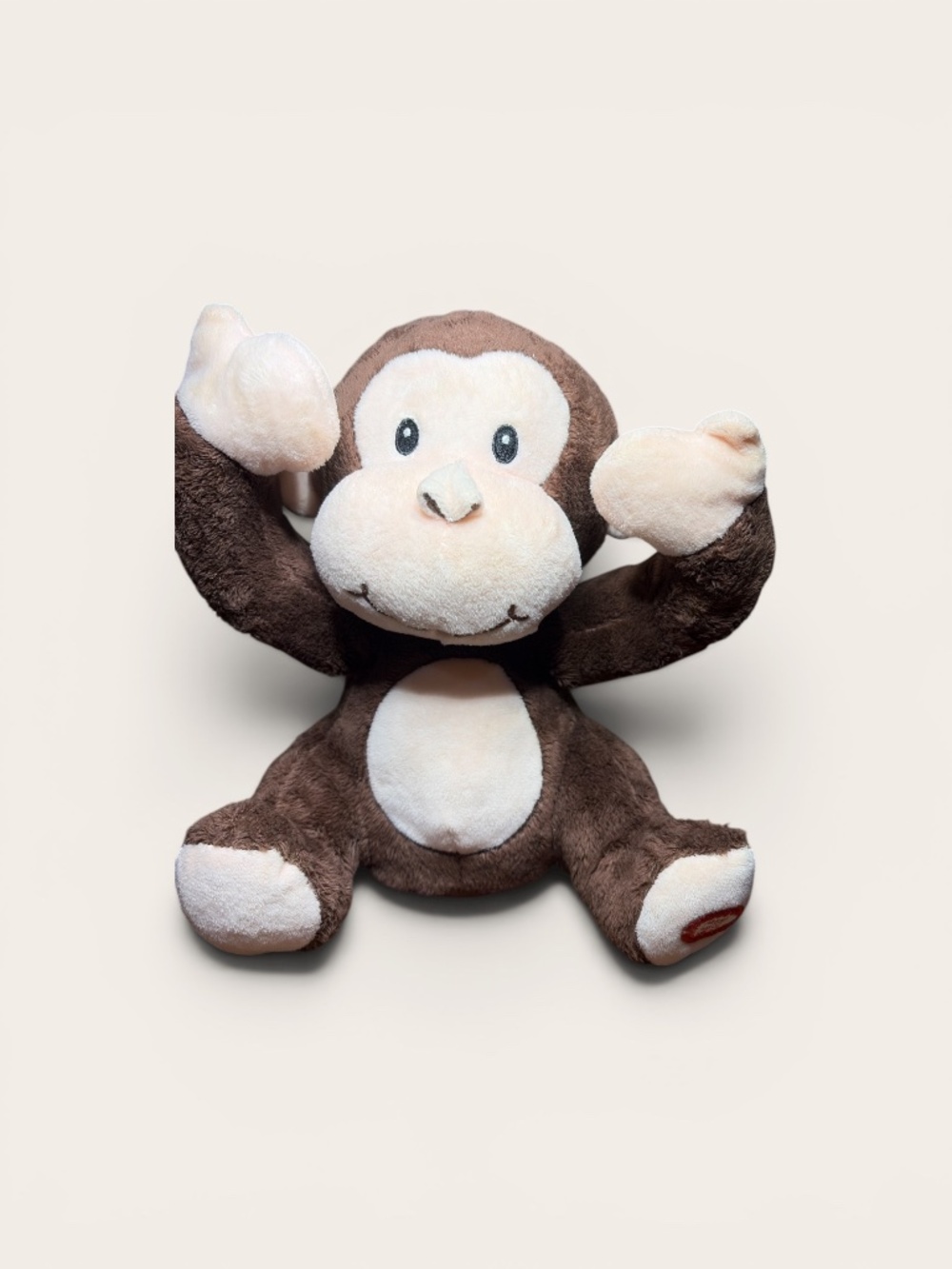 Electronic Peek a Boo Giggle Monkey Plush - Spark Create Imagine - 10"